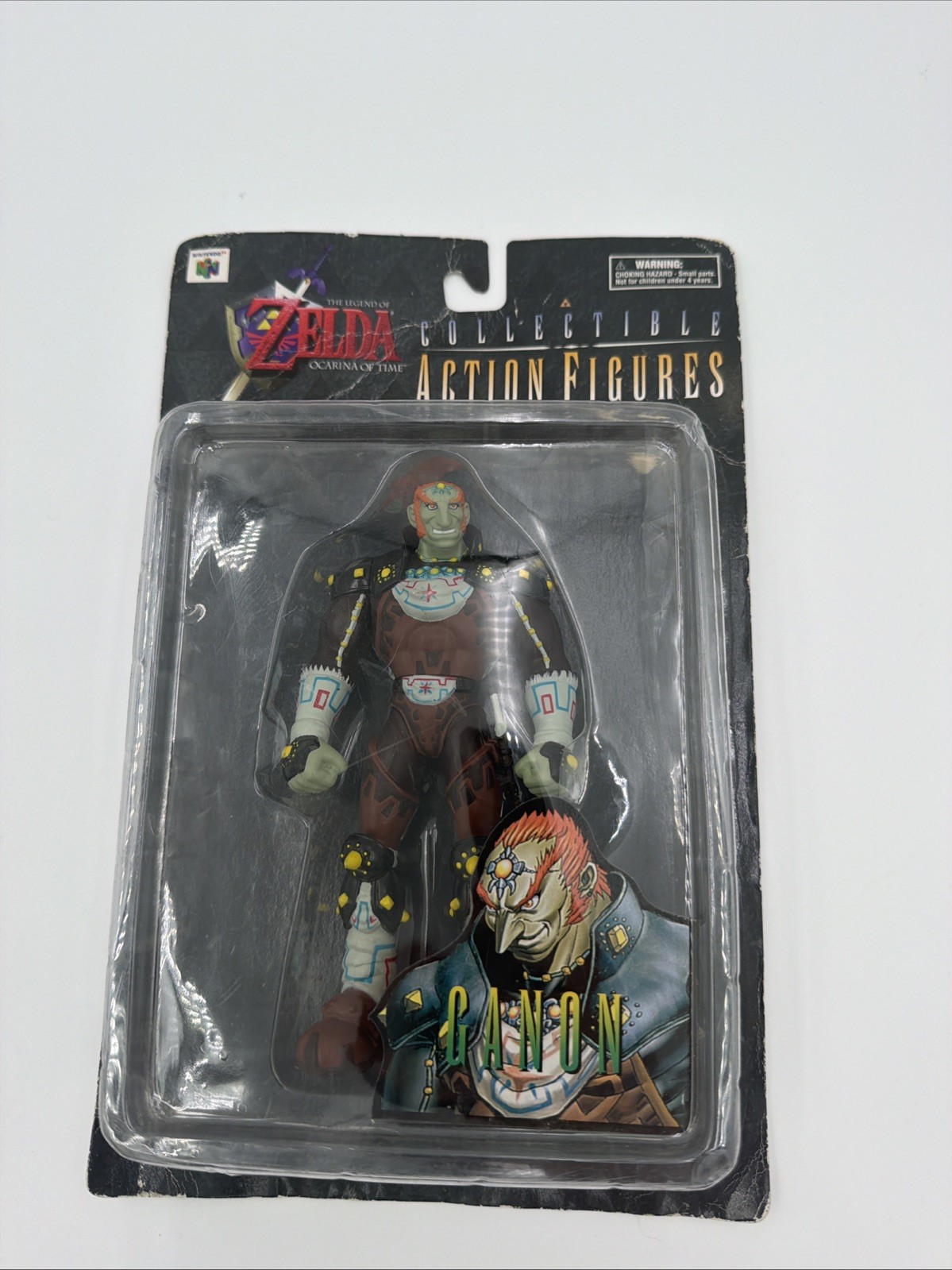 Nintendo Collectibles 1998 LEGEND OF ZELDA OCARINA OF TIME N64 Ganondorf Figure