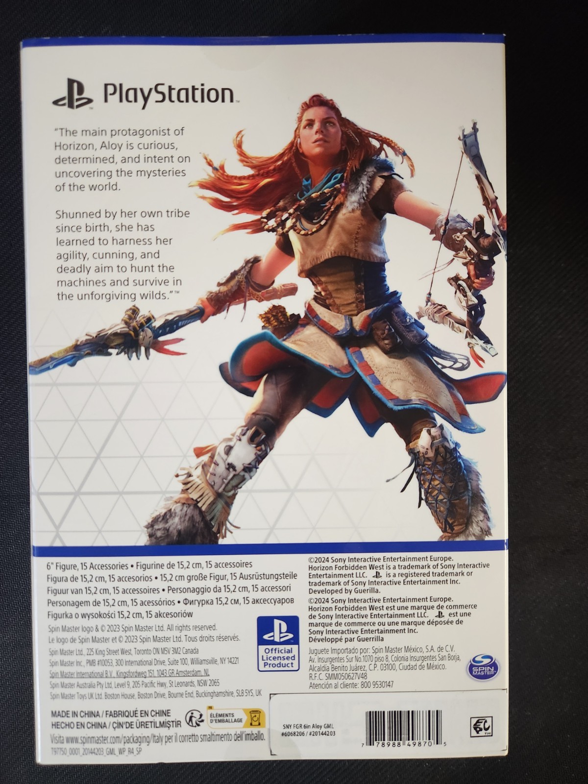 Playstation Horizion Zero Dawn Forbidden West Aloy Deluxe 6&Prime; Action Figure