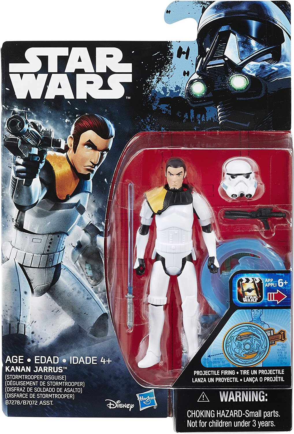 STAR WARS REBELS KANAN JARRUS (STORMTROOPER DISGUISE) 3 3/4-INCH ACTION FIGURE