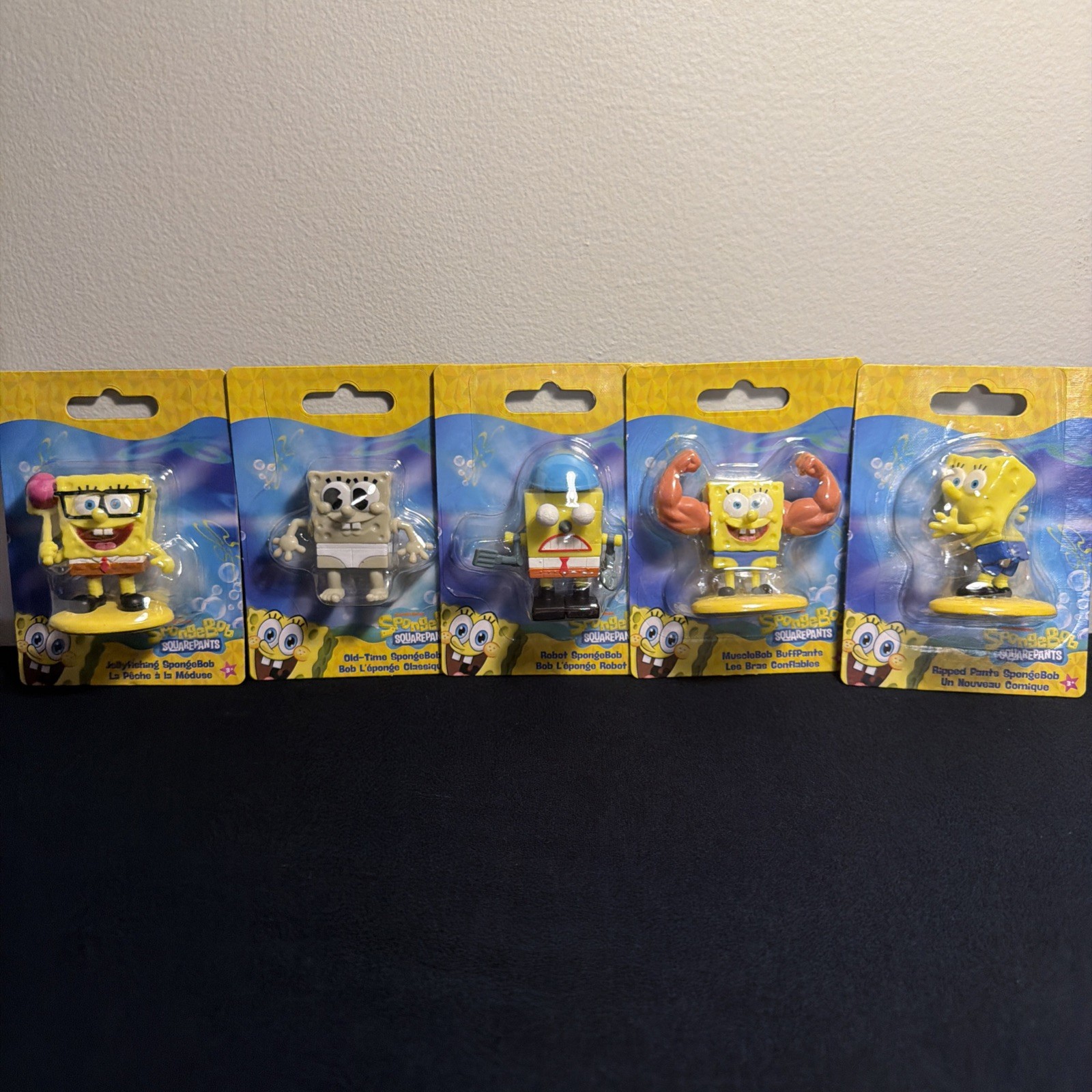 SpongeBob SquarePants Toy Figure Lot Entire Set Just Play Collection