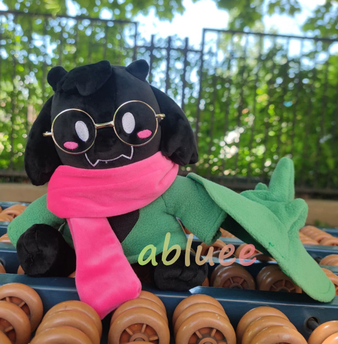 Fangamer Ralsei DeltArune Black Plushie Toy Plush Stuffed Doll Kids Gift 30CM