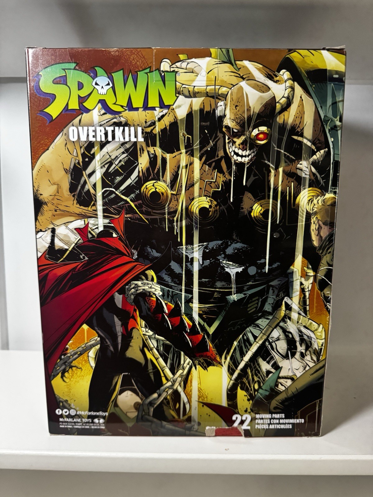 McFarlane Toys Spawn Overtkill Mega Action Figure 9” Brand NEW!