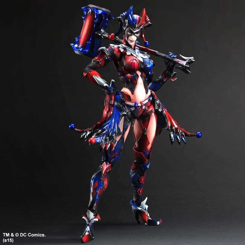 Harley Quinn Variant Play Arts Kai Action Figure No. 13 DC Comics NEW SEALED