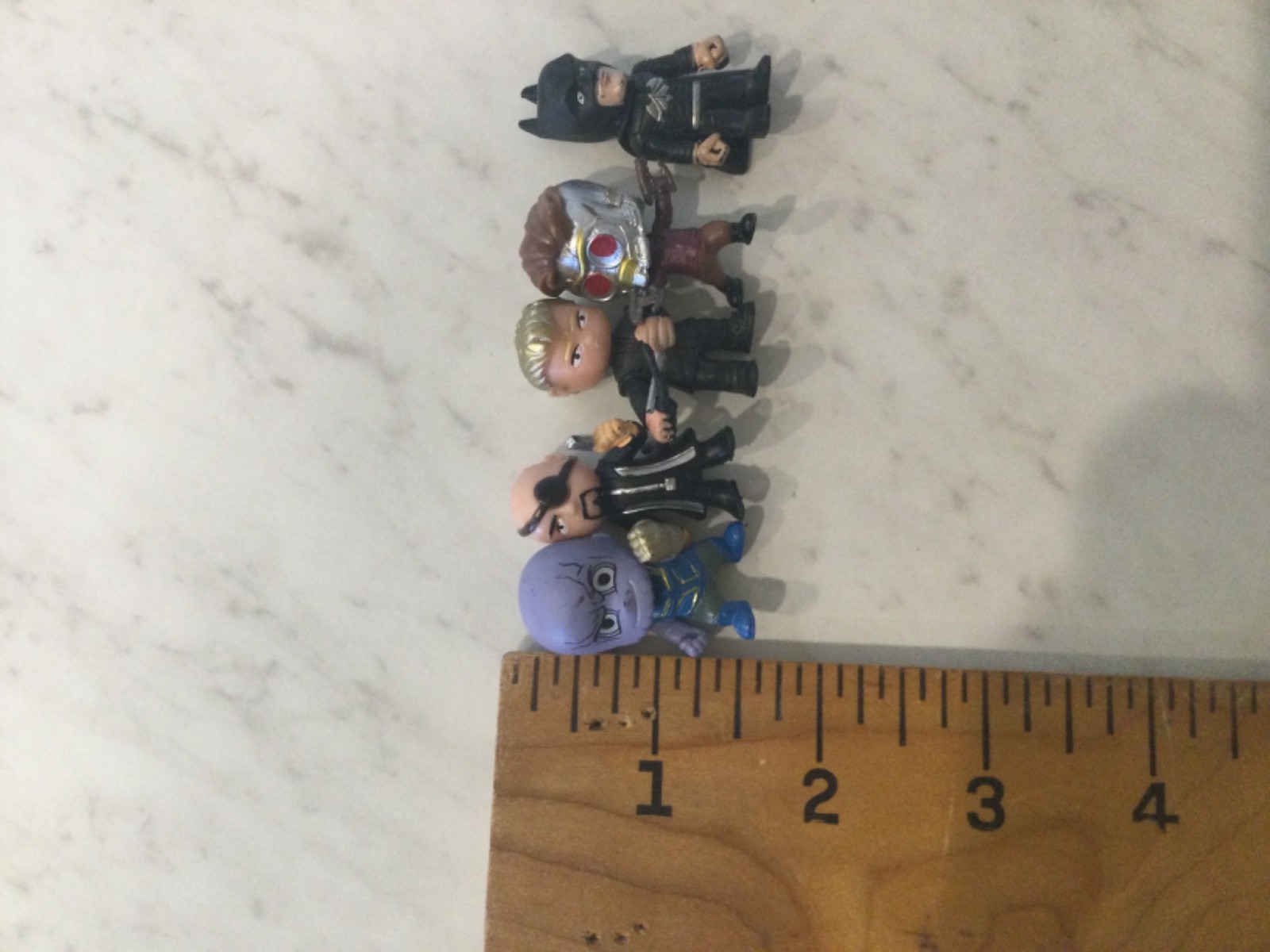 FUNKO MINI FIGURES LOT MIXED FIGURES 1.5 INCHES TALL