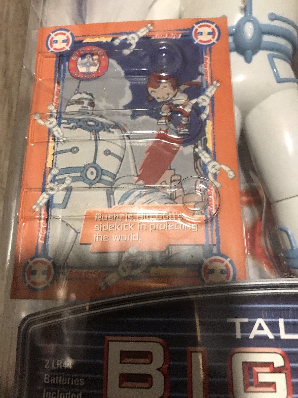 Ban Dai Big Guy Rusty Action Figure