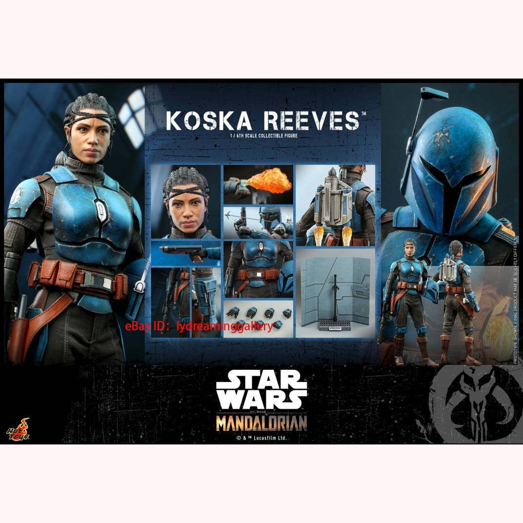 Hot Toys TMS069 Star Wars Mandalorian Koska Reeves 1/6 Limited Edition Figure