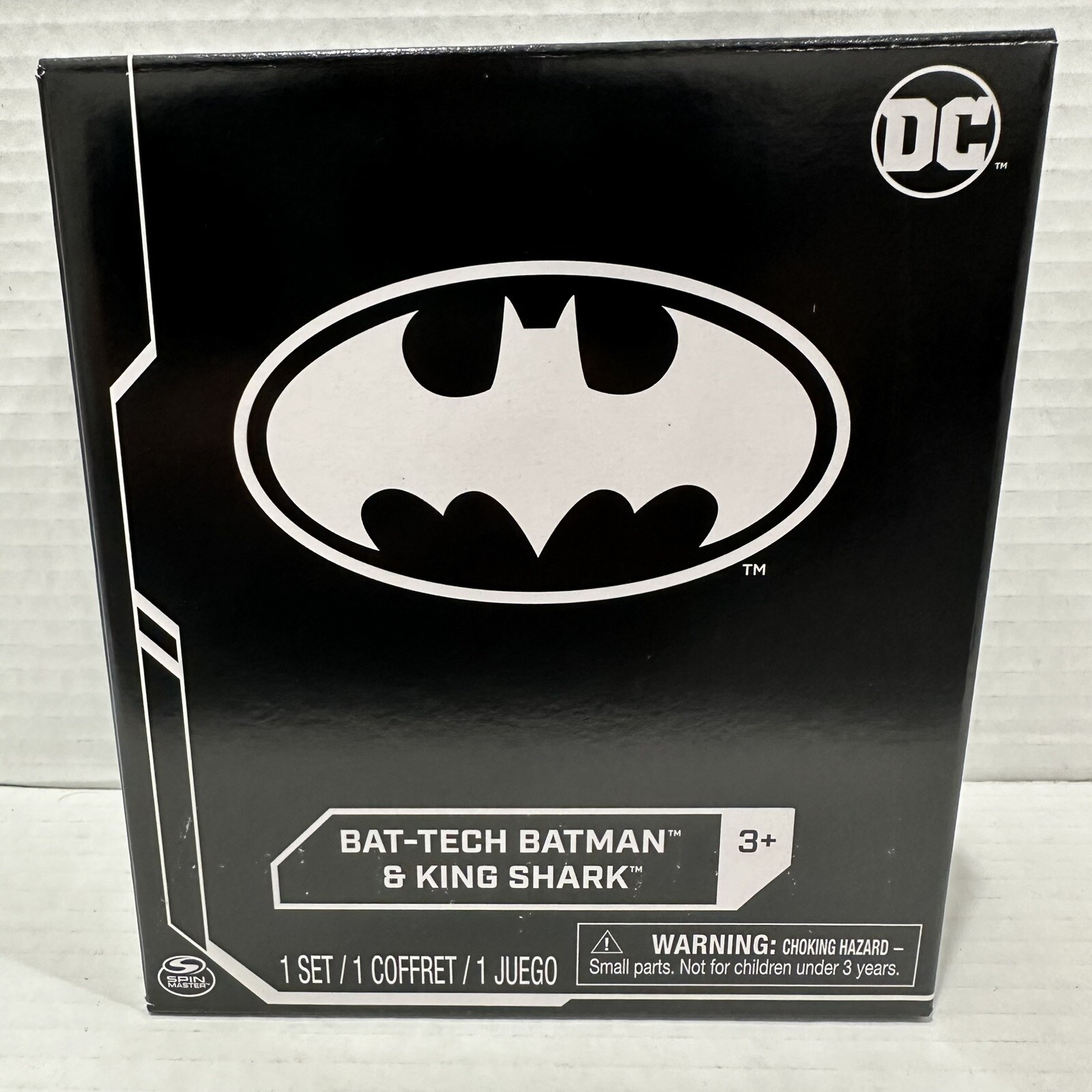 Spin Master DC Bat-Tech Batman & King Shark Action Figure 2-Pack Set Toys Kids