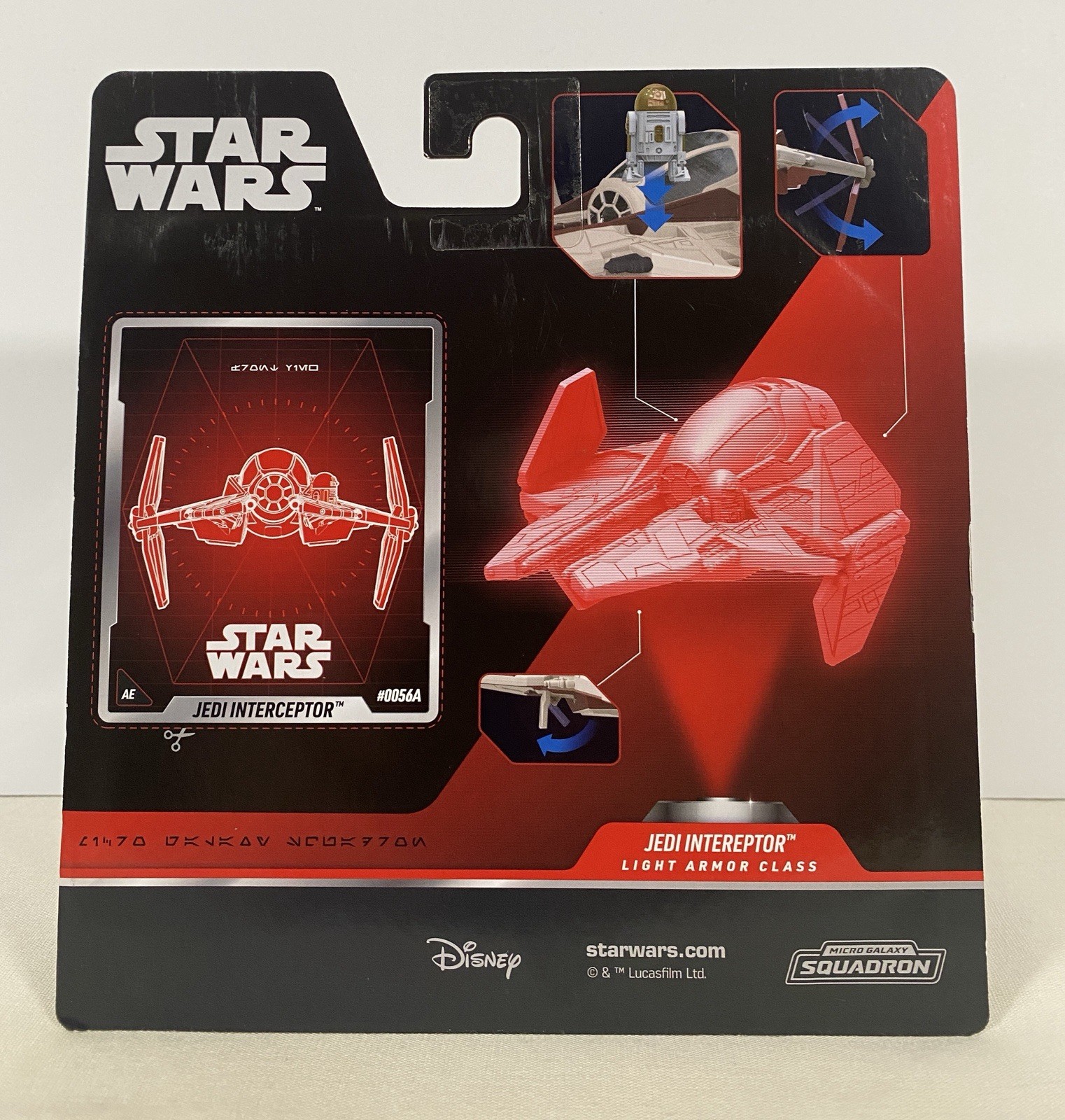Star Wars Micro Galaxy Squadron Obi Wan&rsquo;s Jedi Interceptor #0056A Armada Edition