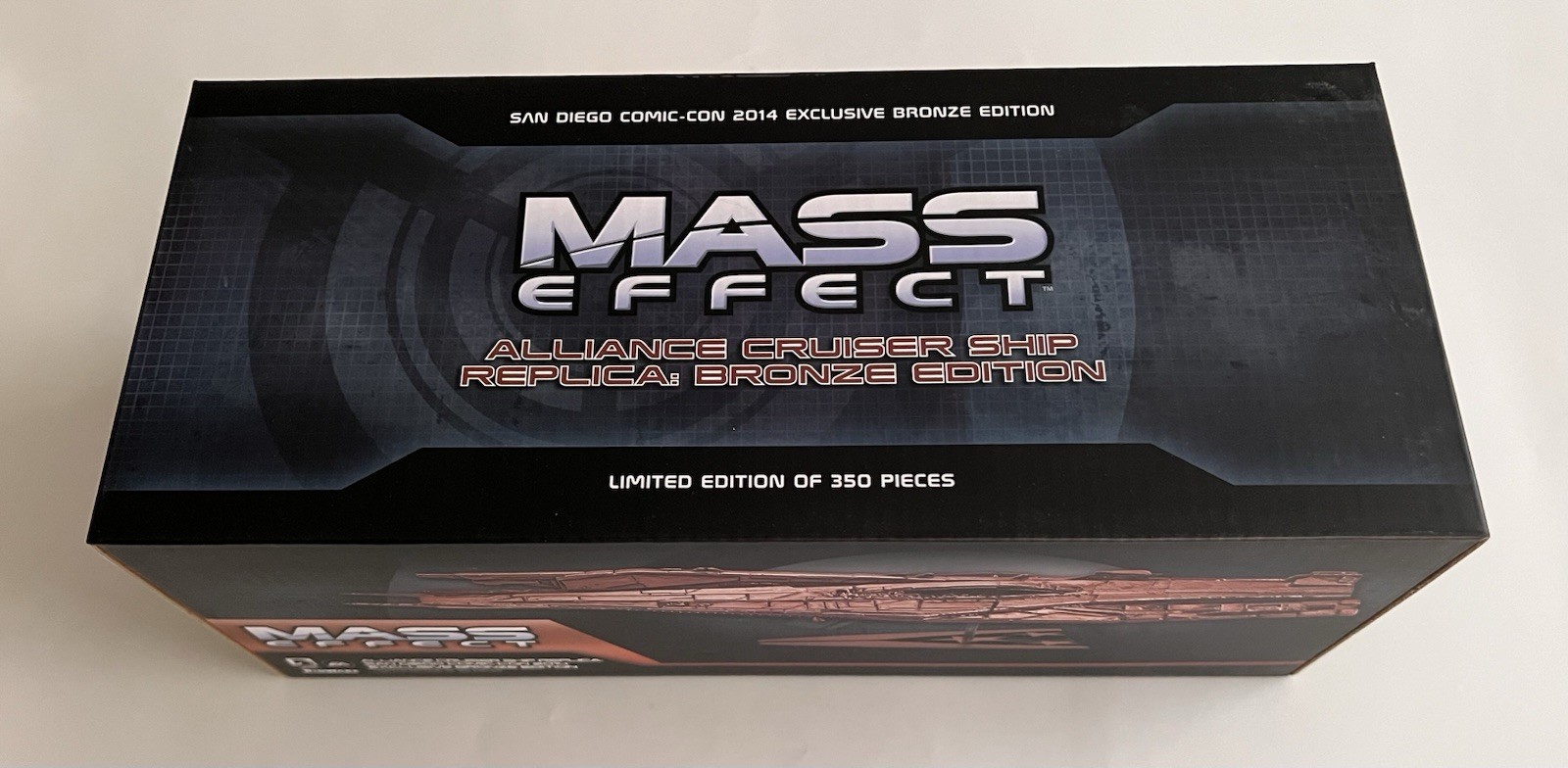 SDCC 2014 Mass Effect Bronze Edition Alliance Cruiser Replica Limited To 350