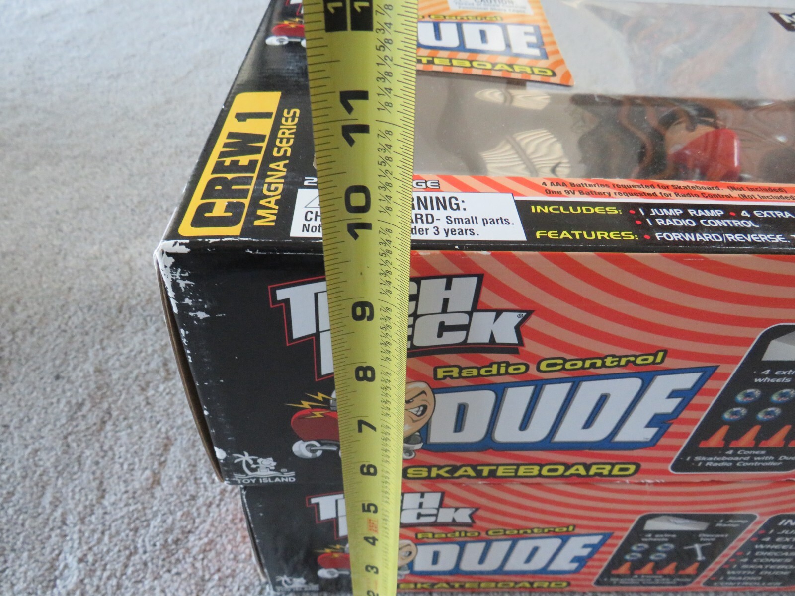 Tech Deck Dude RC Skateboard Remote control Toy Island Nick Lenny Kit Ramp Y2K
