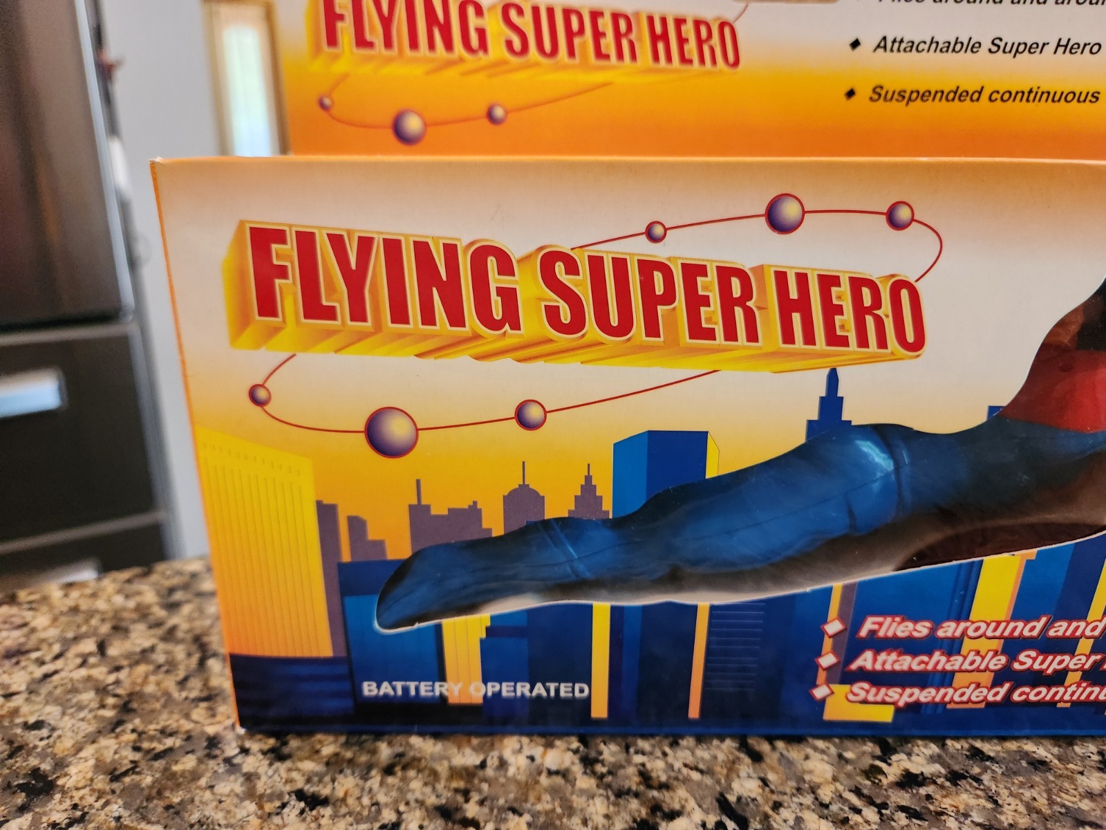 Vintage Magical Key International Flying Superhero Item No. 595 NEW IN BOX!!!