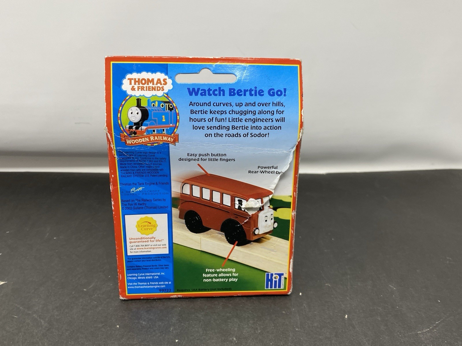 Battery-Powered Bertie LC99722 Thomas & Friends Wooden Railway by Learning Curve