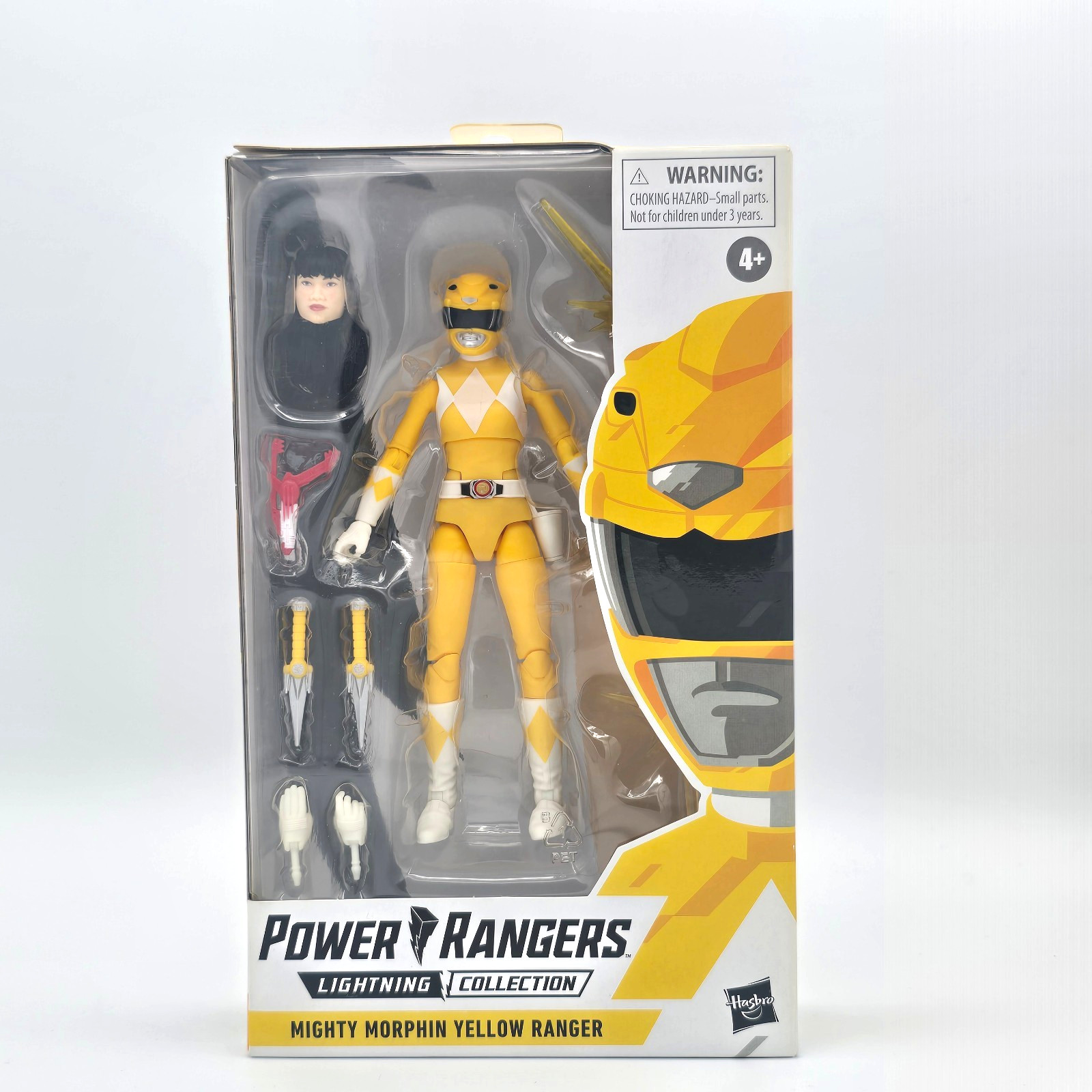 Hasbro Power Rangers Lightning Collection MMPR Yellow Ranger 6&Prime; Figure Original