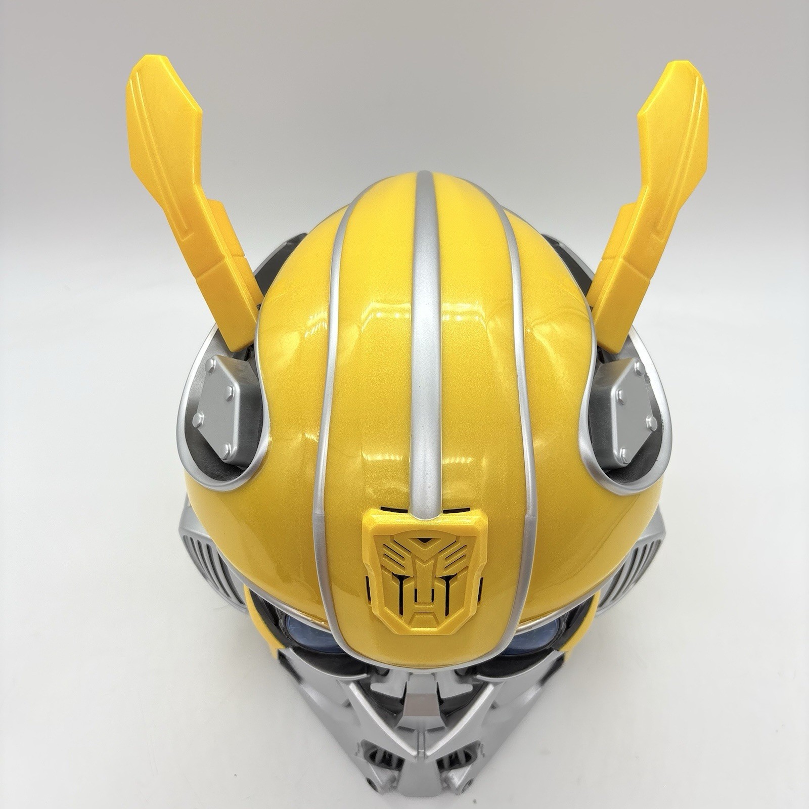 Transformers Bumblebee Showcase Life Size 1:1 Helmet With Bluetooth Speaker Read