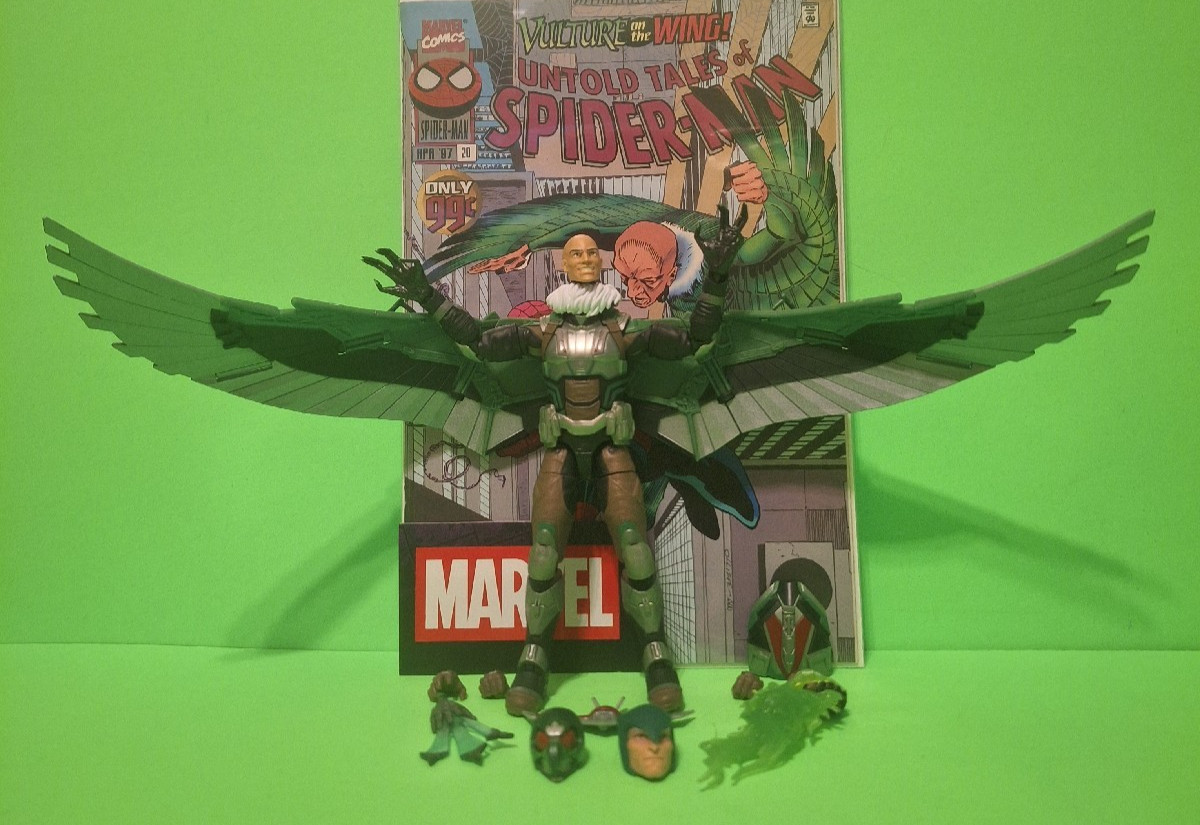 Marvel Legends VULTURE *CUSTOM* – SPIDER-MAN: BRAND NEW DAY MOVIE + GREAT COMIC