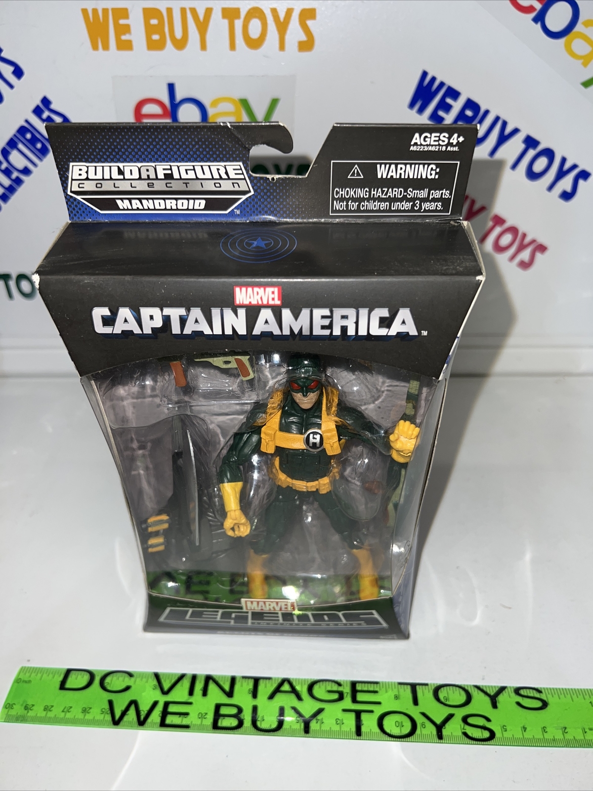 HYDRA Agent Marvel Legends Mandroid Build-a-Figure Hasbro New 🔥