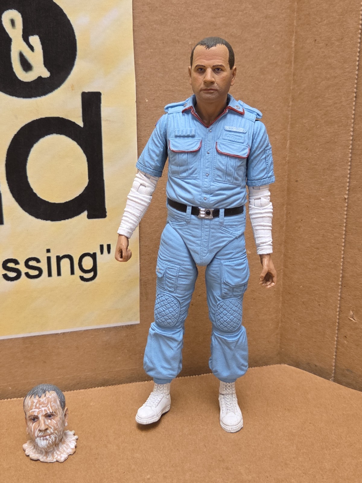 NECA Alien Ash 40th Anniversary 7&Prime; Action Figure Missing Pieces * SEE PICS