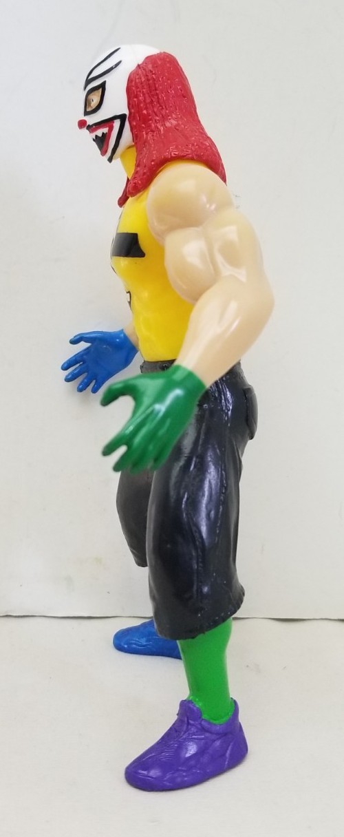 Mexican Bootleg 6.75&Prime; Lucha Libre AAA Worldwide Coco Azul Luchador Arena Figure