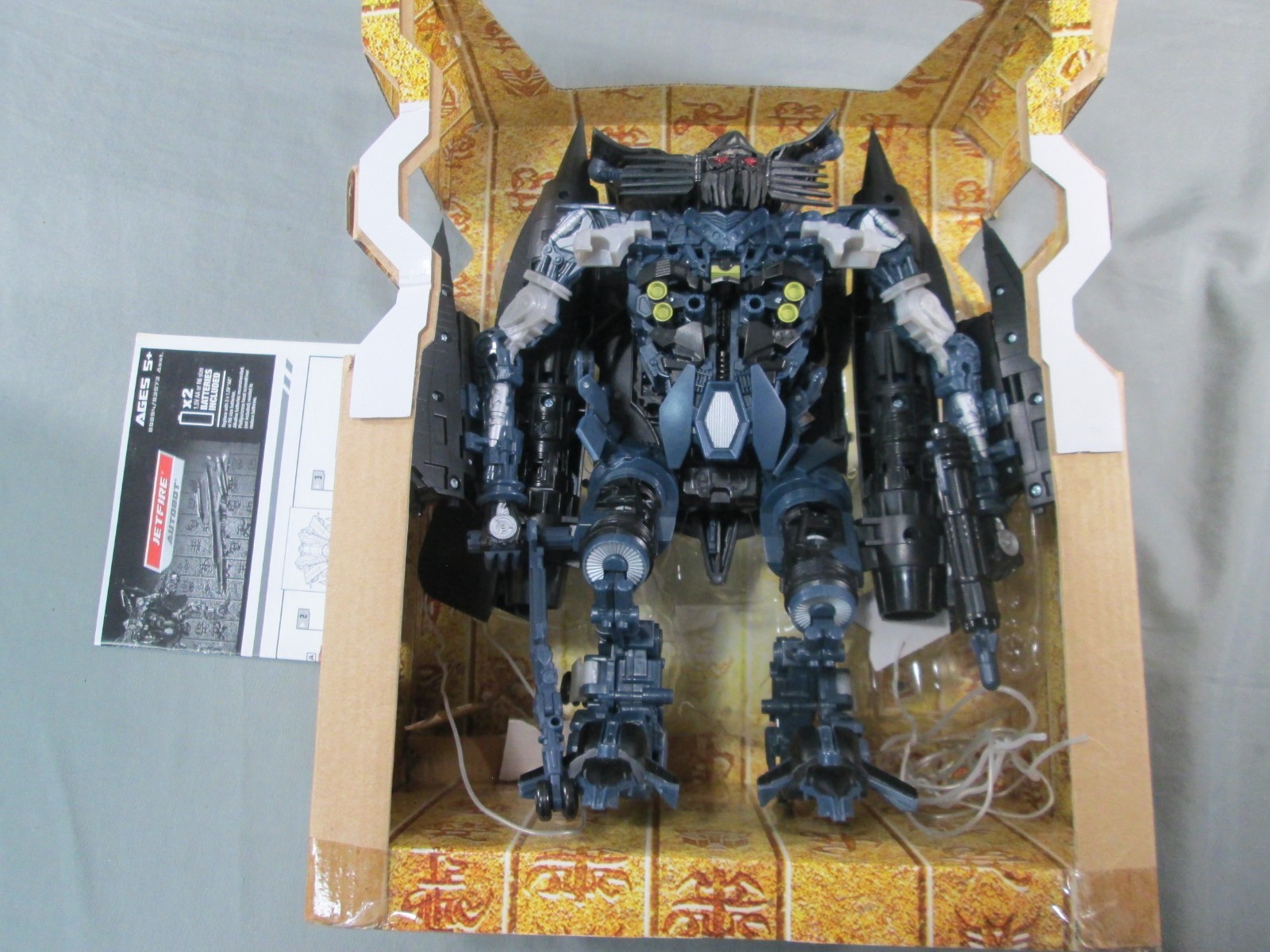 Transformers JETFIRE Complete + Box Leader Class Revenge of the Fallen 2009 ROTF