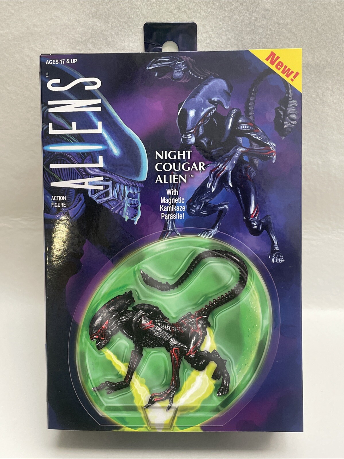 NECA Aliens 7&Prime; Cougar Alien – Kenner Tribute Collectible Kamikaze Parasite