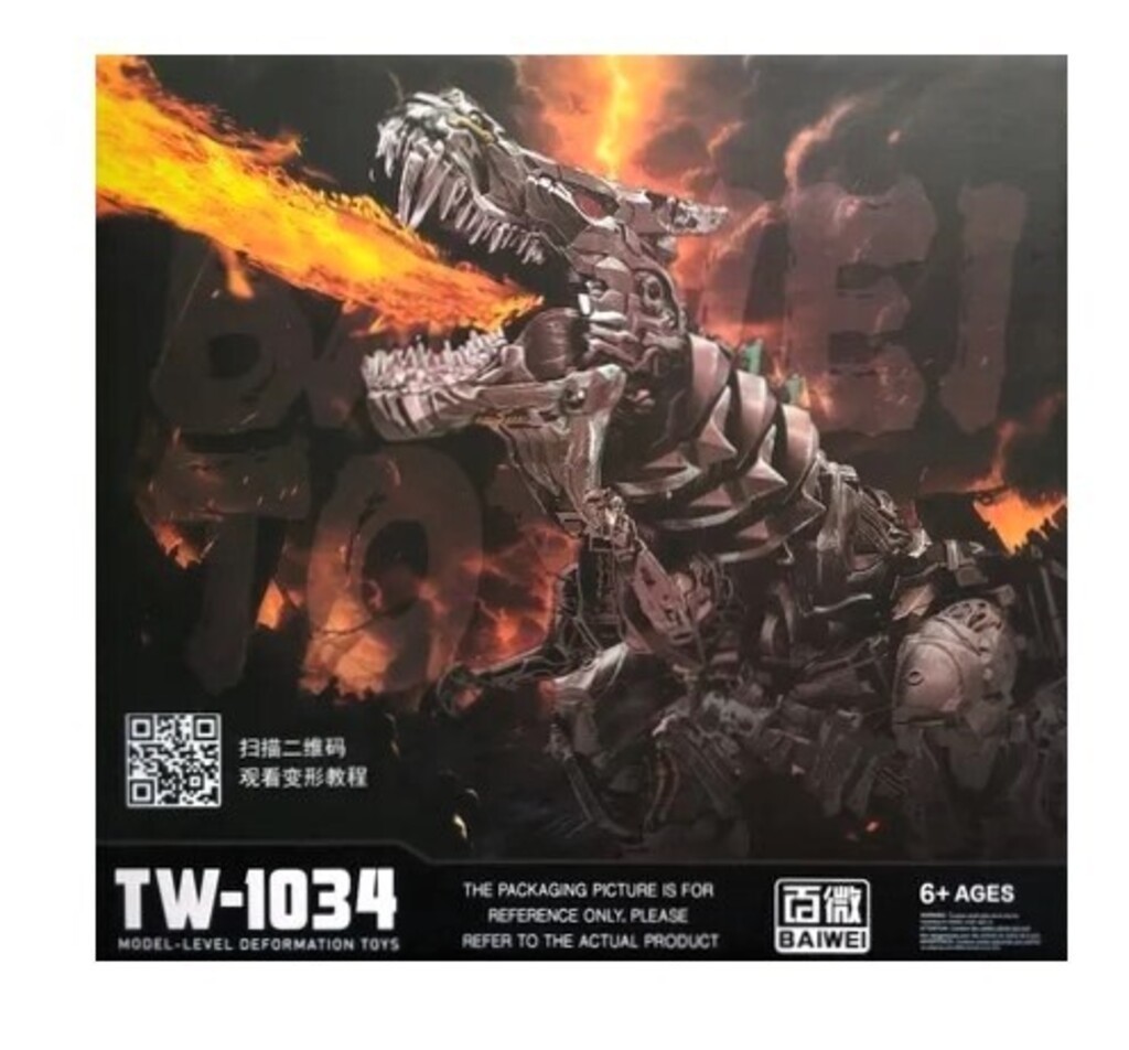 BAIWEI Deformable Extinction Age Dino Mighty Grim Load TW-1034 8&Prime; Action Figure