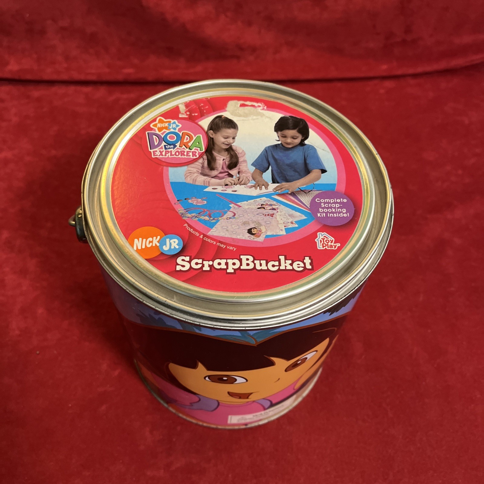 Dora The Explorer Scrap Bucket Vintage