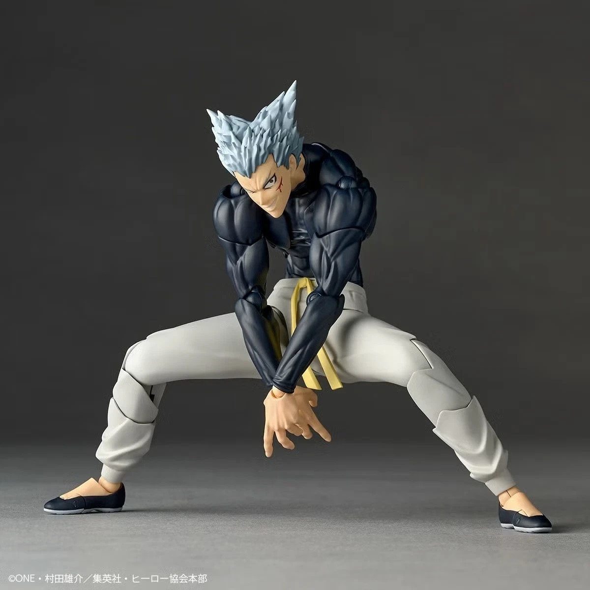 Kaiyodo Revoltech Amazing Yamaguchi Garou One Punch Man Action Figure with Bonus