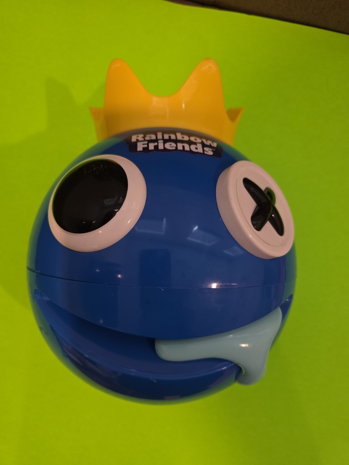 Rainbow Friends Blue Head Money Box Piggy Bank Storage Box Bundle & Figures