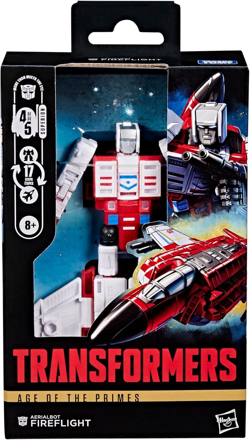 Transformers Age Of The Primes 6 Inch Figure Deluxe Class – Fireflight Reissue