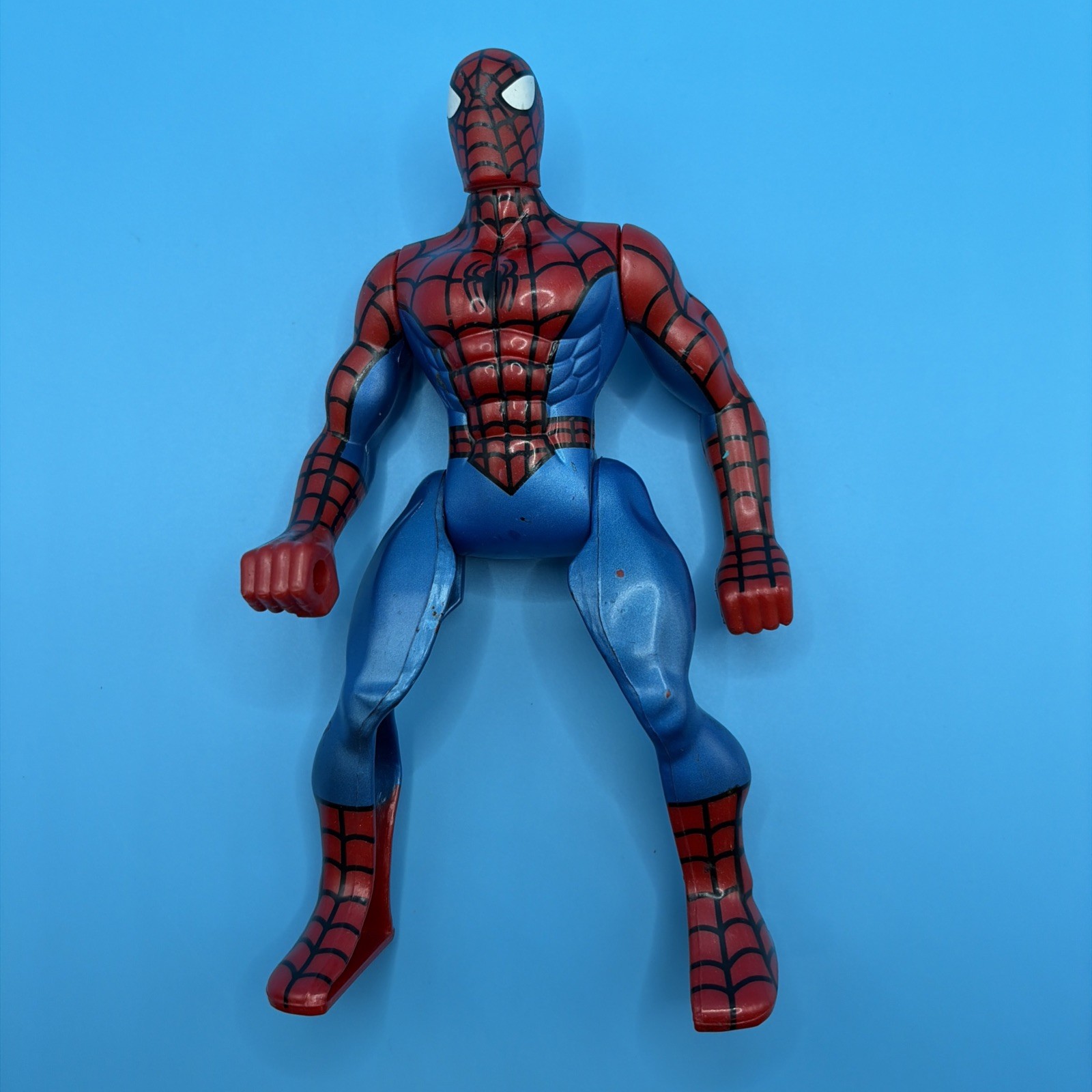 2005 Marvel ToyBiz Spider-Man Action Figure Red Blue Superhero Toy