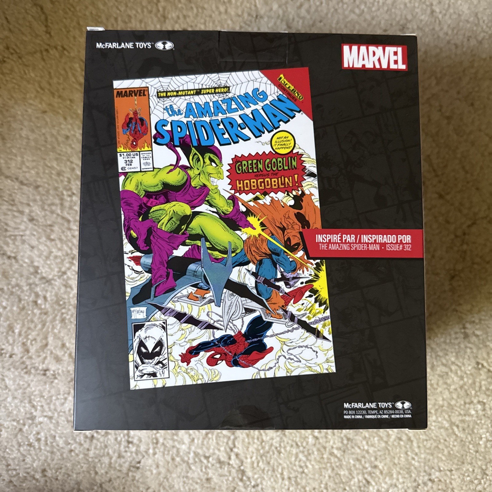 NEW – McFarlane – GREEN GOBLIN – Marvel The Amazing Spider-Man #312