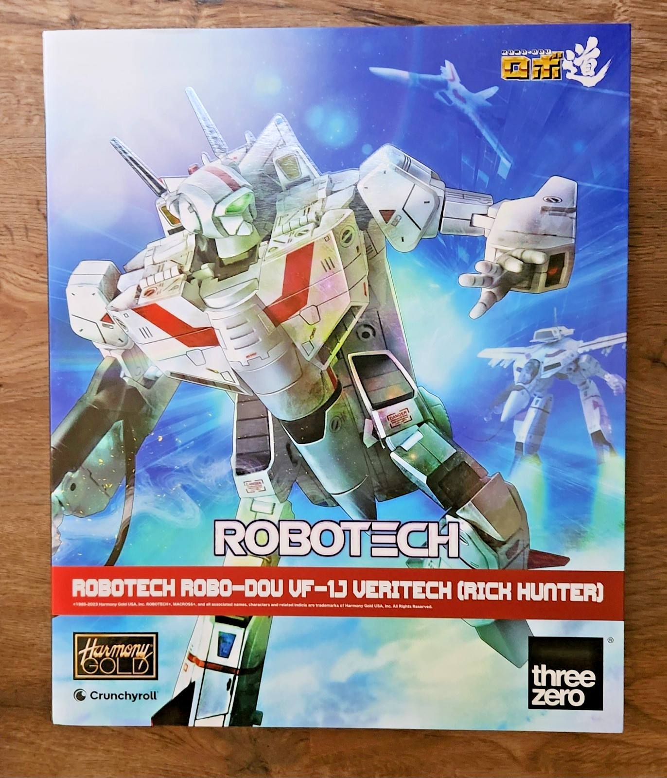 Threezero Transform Robotech ROBO DOU VF-1J Rick Hunter Action Figure
