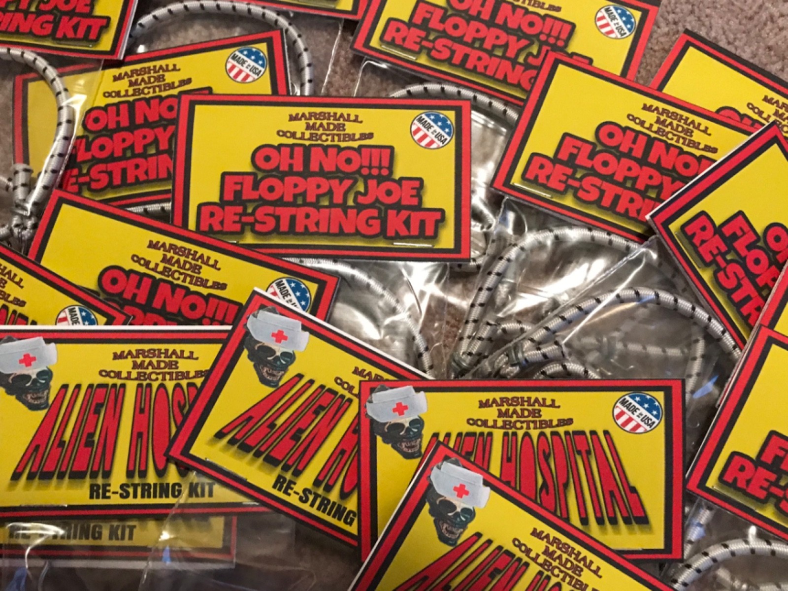 2 PACK OH NO!!! FLOPPY JOE Re-String Restring Kit For 60-70s GI JOE ACTION MAN