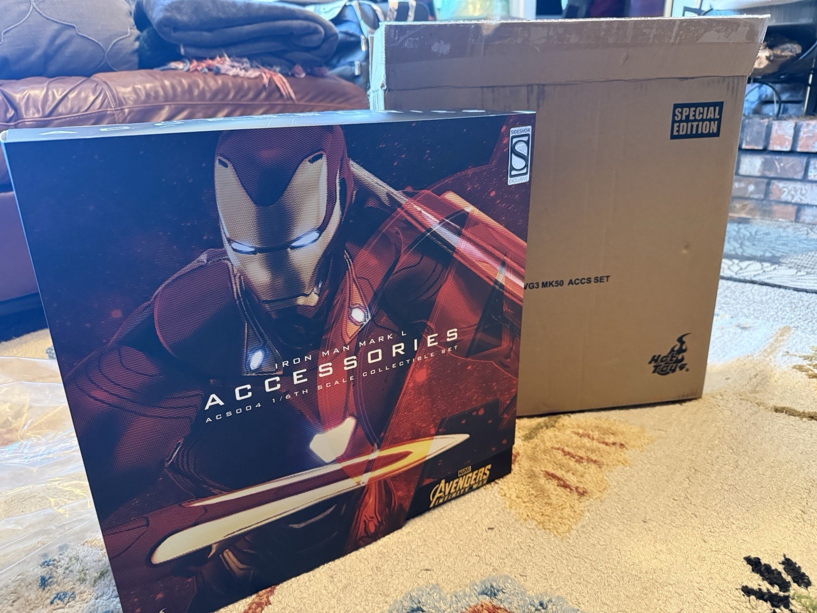 Hot Toys Avengers Infinity War Iron Man Mk 50 L 1/6 Accessories SPECIAL EDITION