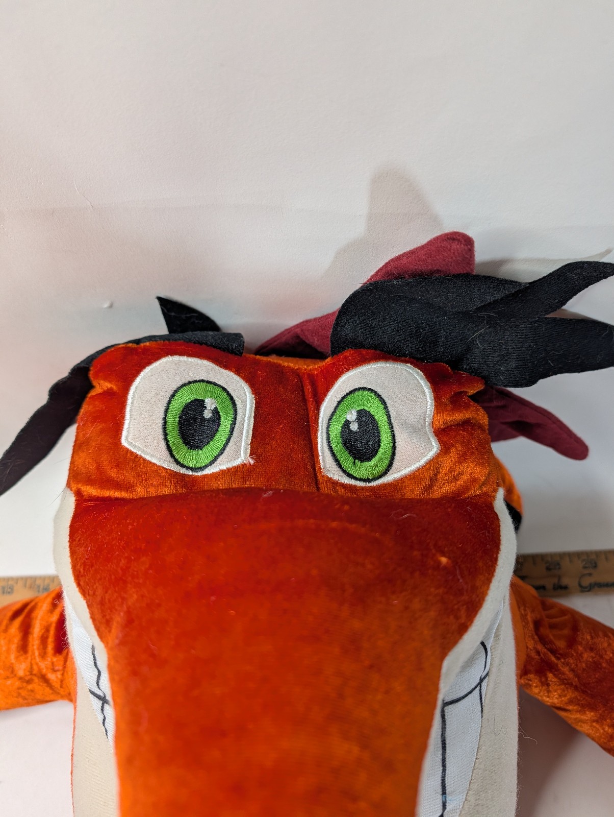 Rare Collectible 2007 Giant Crash Bandicoot Kelly Toy Playstation Plush 32” PS