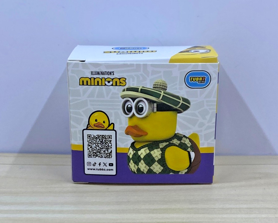 Mini Tubbz 2&Prime; Cosplaying Rubber Ducks – Minions – Kevin in Golf Outfit