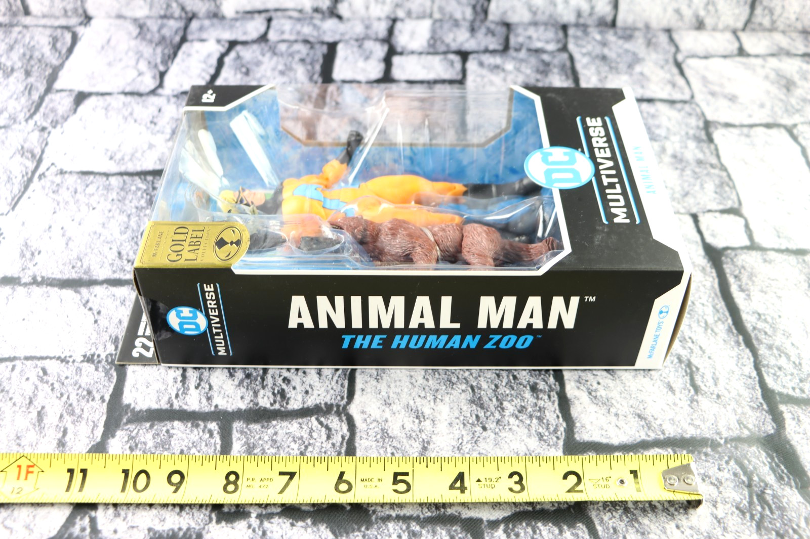 McFarlane Gold Label DC Multiverse Animal Man Human Zoo Action Figure