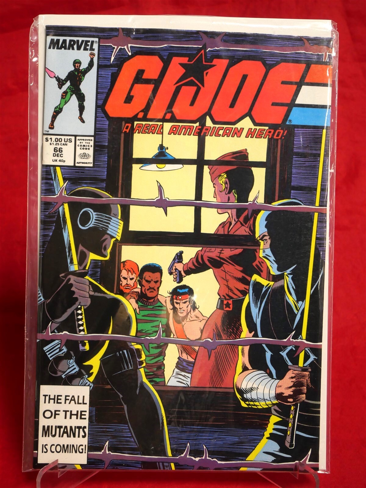 GI Joe Comic Book ARAH Issue #66 Marvel Comics Group A Real American Hero