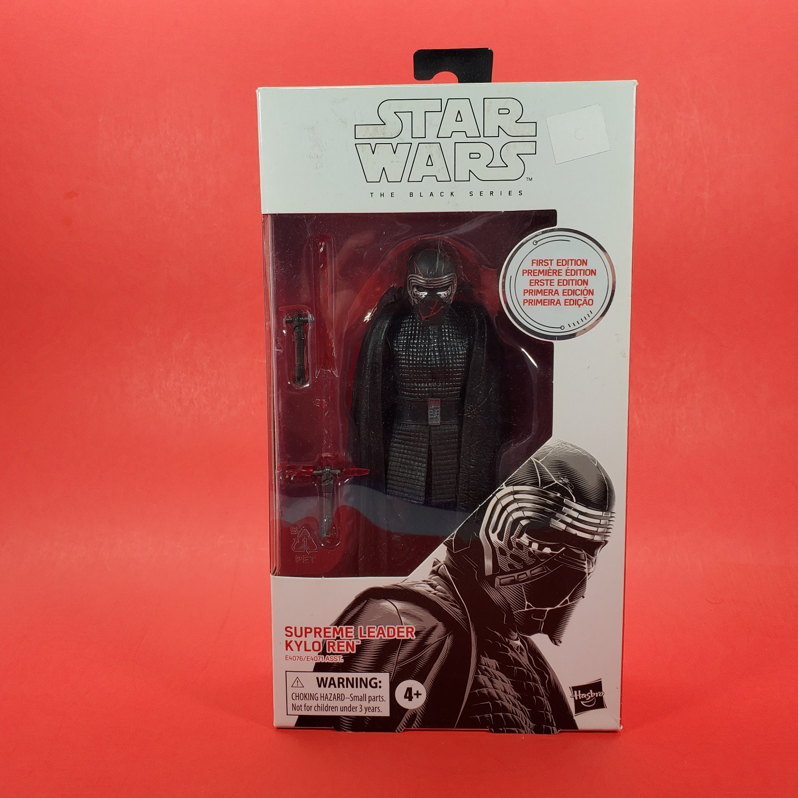 Star Wars 6&Prime; Black Series #90 First Edition Kylo Ren Open Box