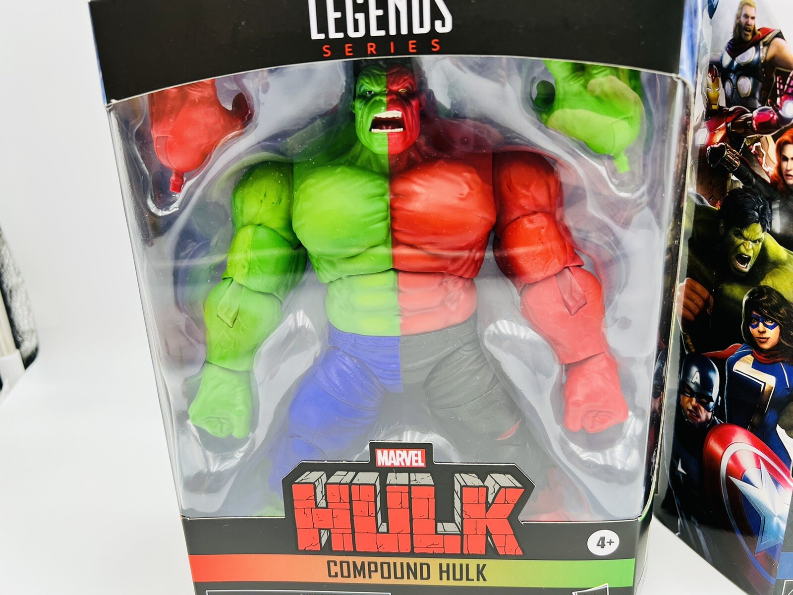 Marvel Hulk Action Figure Set Compound Hulk And Gamerverse Hulk Exclusives New