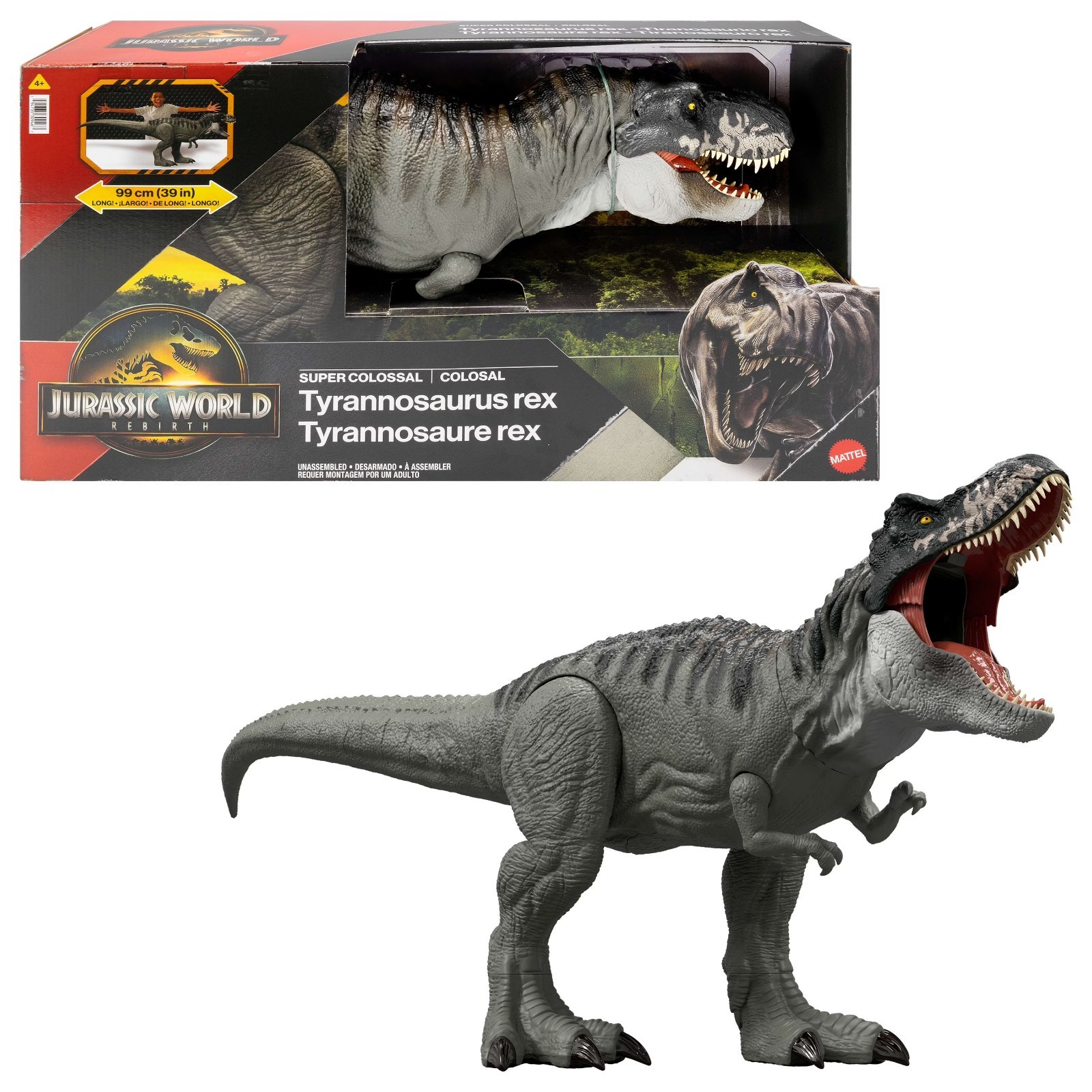 Jurassic World Goo Jit Zu Super Colossal T-Rex Toy