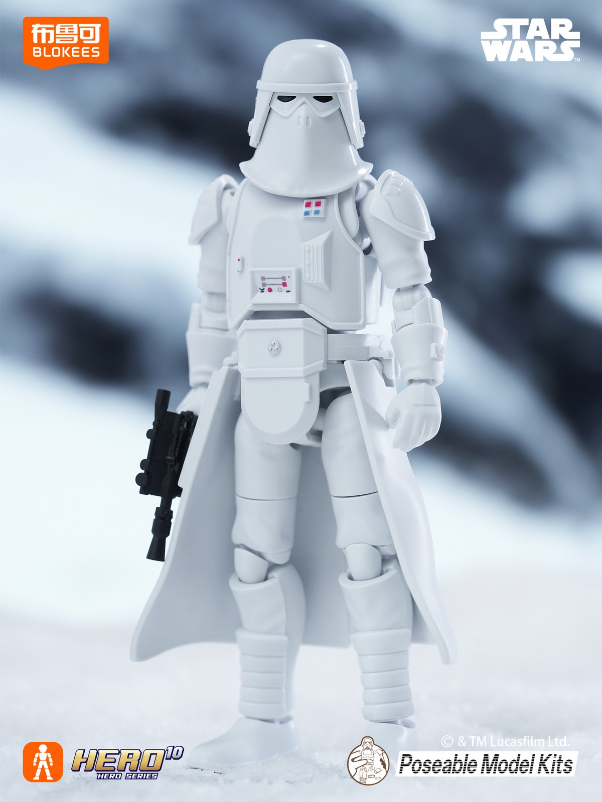Blokees Star Wars Luke Skywalker Action Figures Blind Box GV02 Model Kit Toys