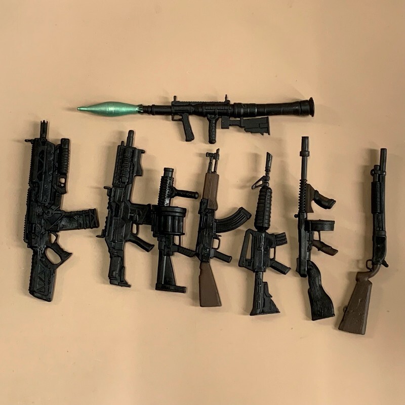 17pcs Munitions Pack Guns Blaster Weapons For 6 » or 7&Prime; Action Figure McFarlane