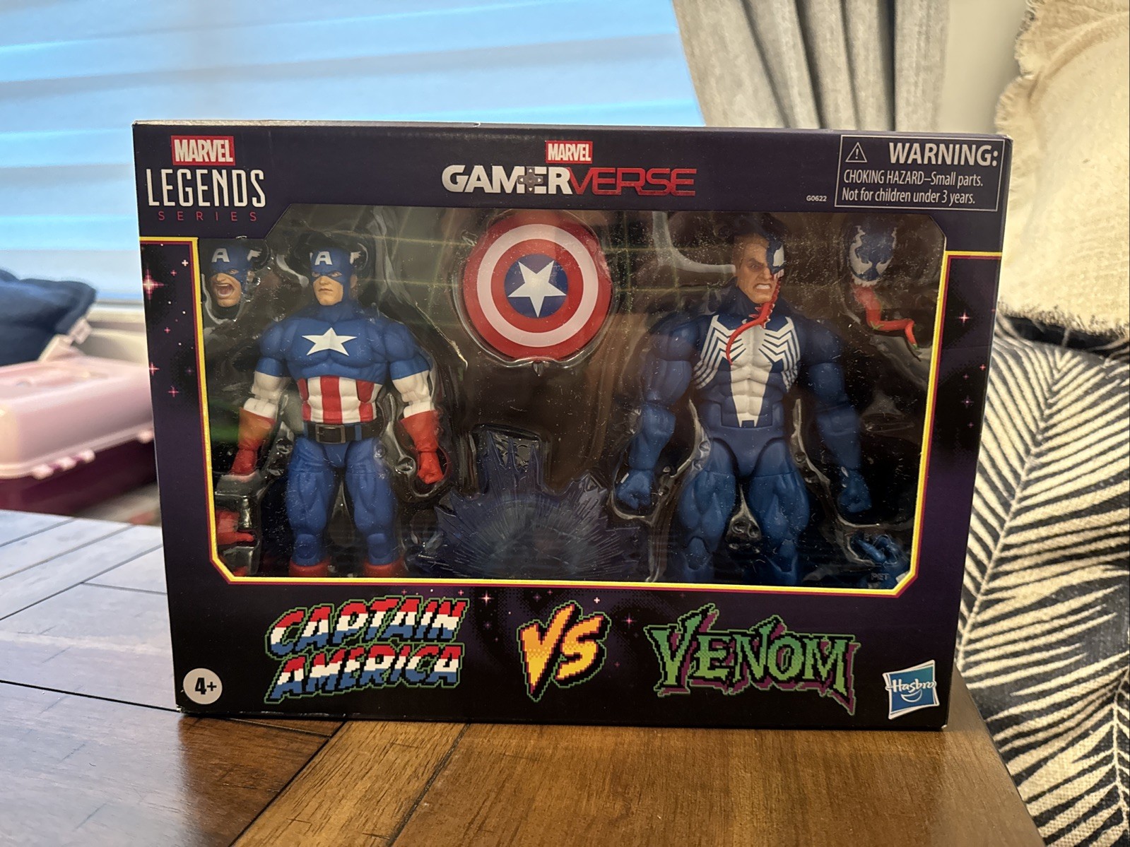 Marvel Legends Gamerverse Captain America vs. Venom 2-Pack Figures IN HAND New