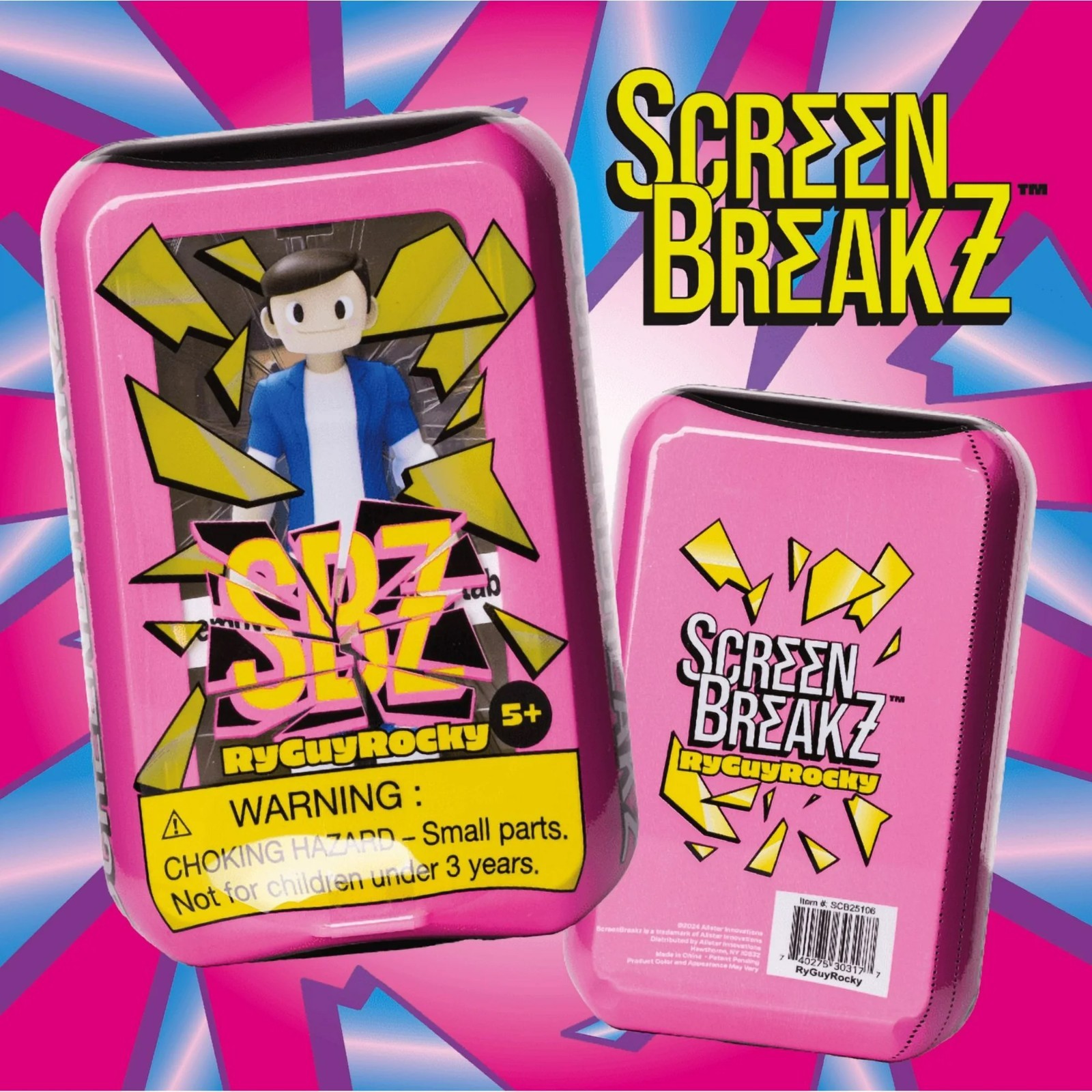 ScreenBreakZ Gamerz Collectible Figures, RyGuyRocky