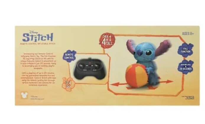 Disney Stitch Remote Control Inflatable Stitch 2.4GHz New SOLD OUT
