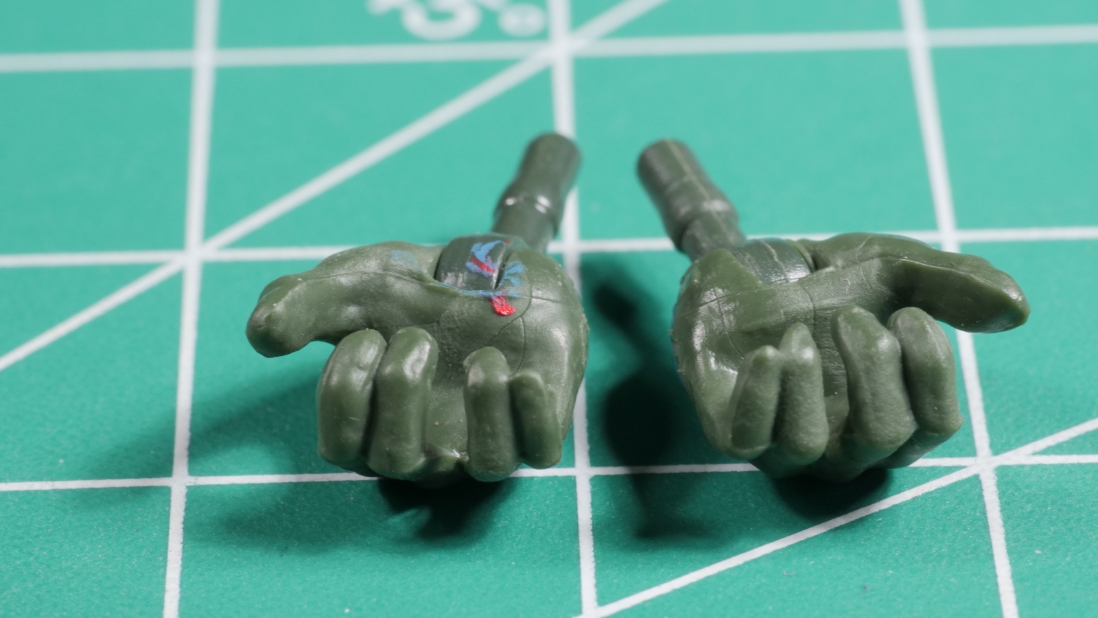 Hasbro Marvel Legends Custom Fodder 6&Prime; 1/12 Scale Nakia Pair of Open Hands