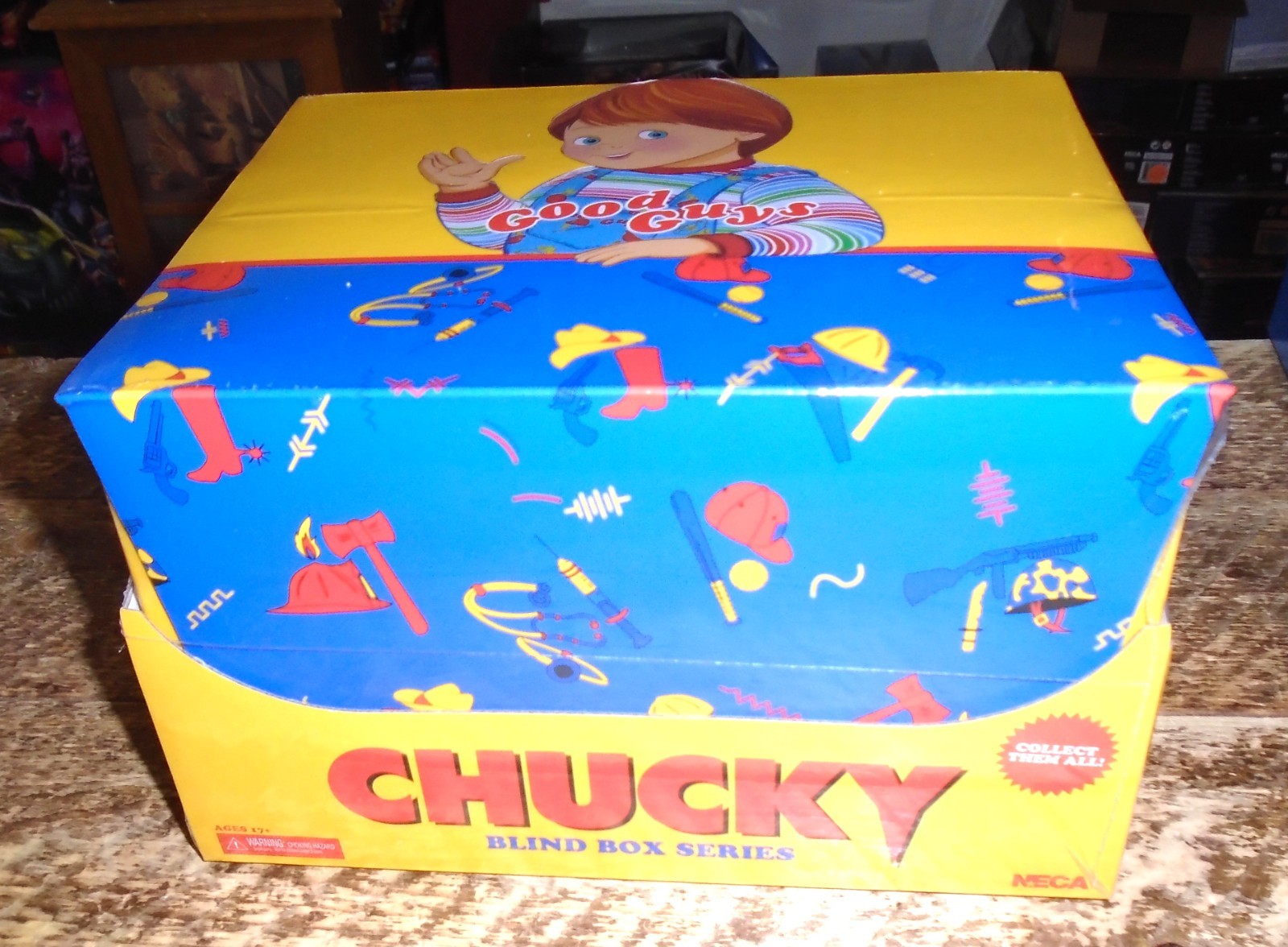 NECA CHUCKY BLIND BOX SERIES 1 RETAIL CASE OF 12 SEALED