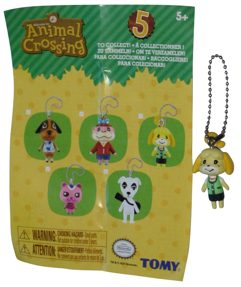 Animal Crossing (2021) Tomy Isabelle Mini Figure Keychain