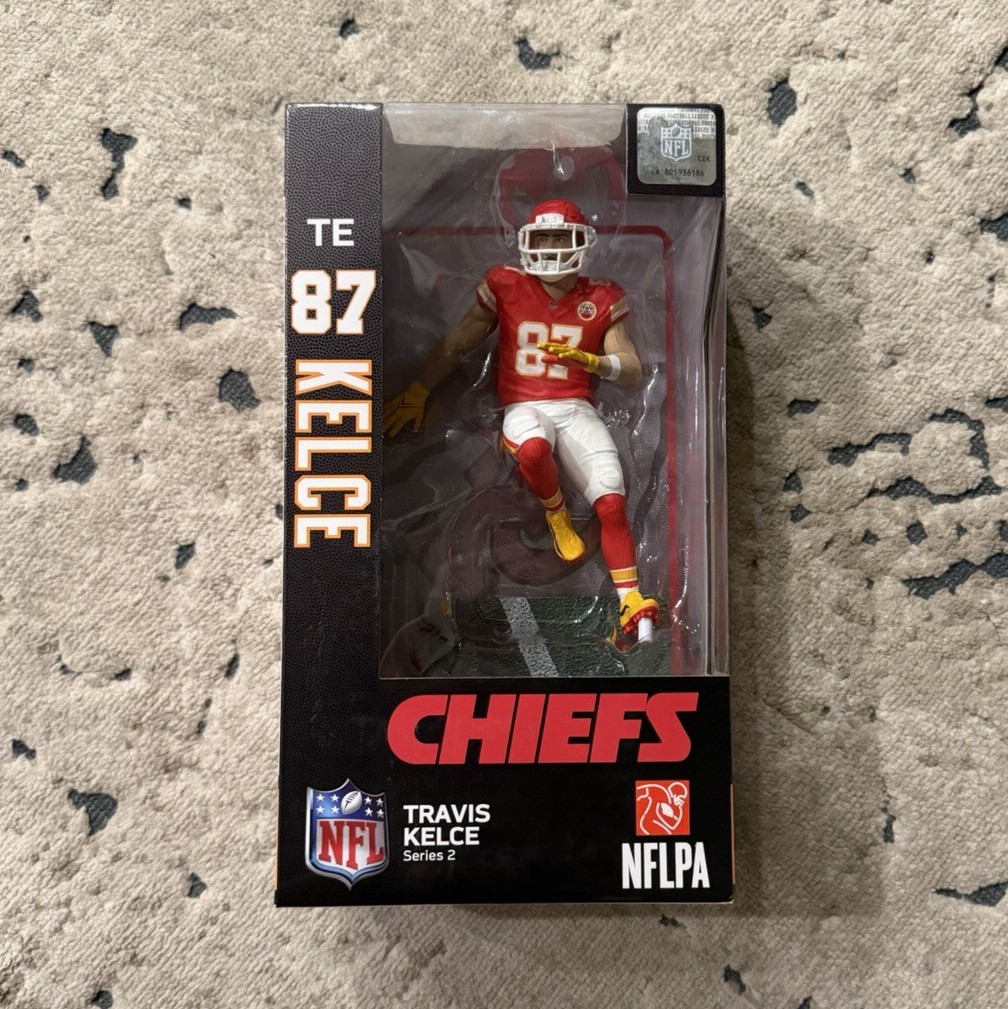 NFLPA Travis Kelce Kansas City Chiefs Action Figure Series 2 Boxed 2022